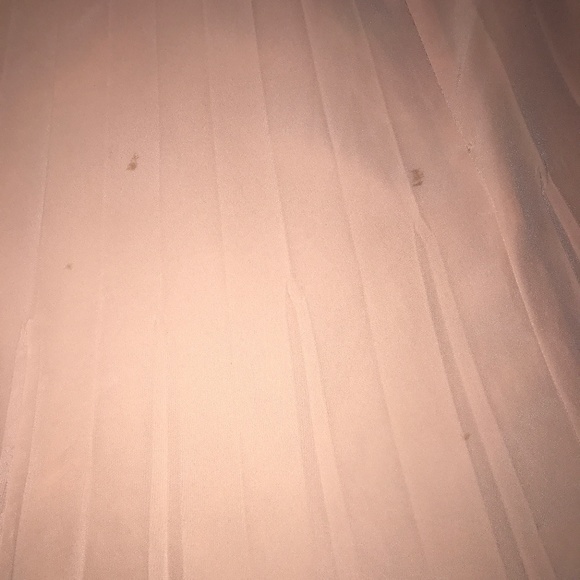 💖 DKNY Blush Pink Pleated Skirt - Picture 2 of 3